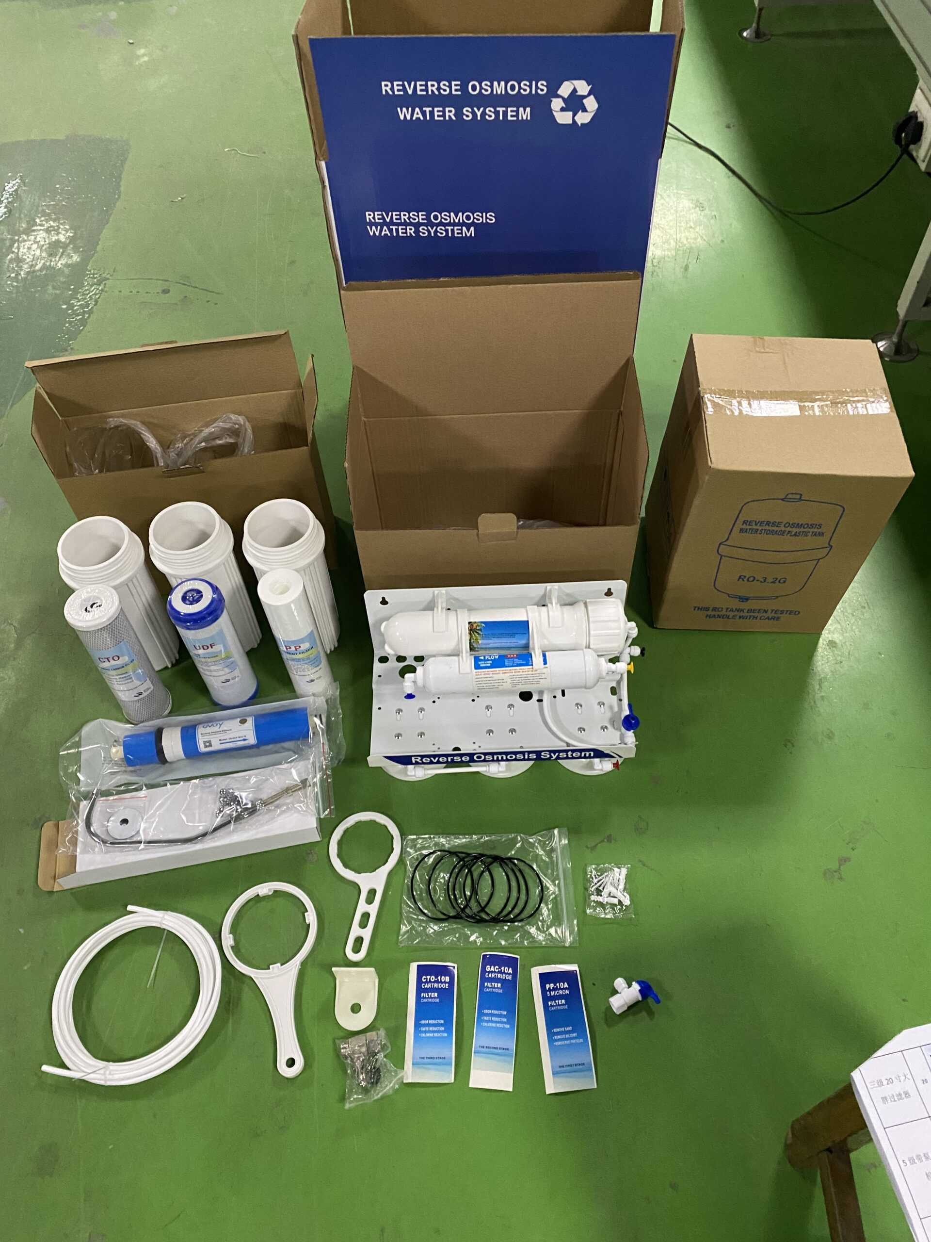 reverse osmosis water filter under sink without pump