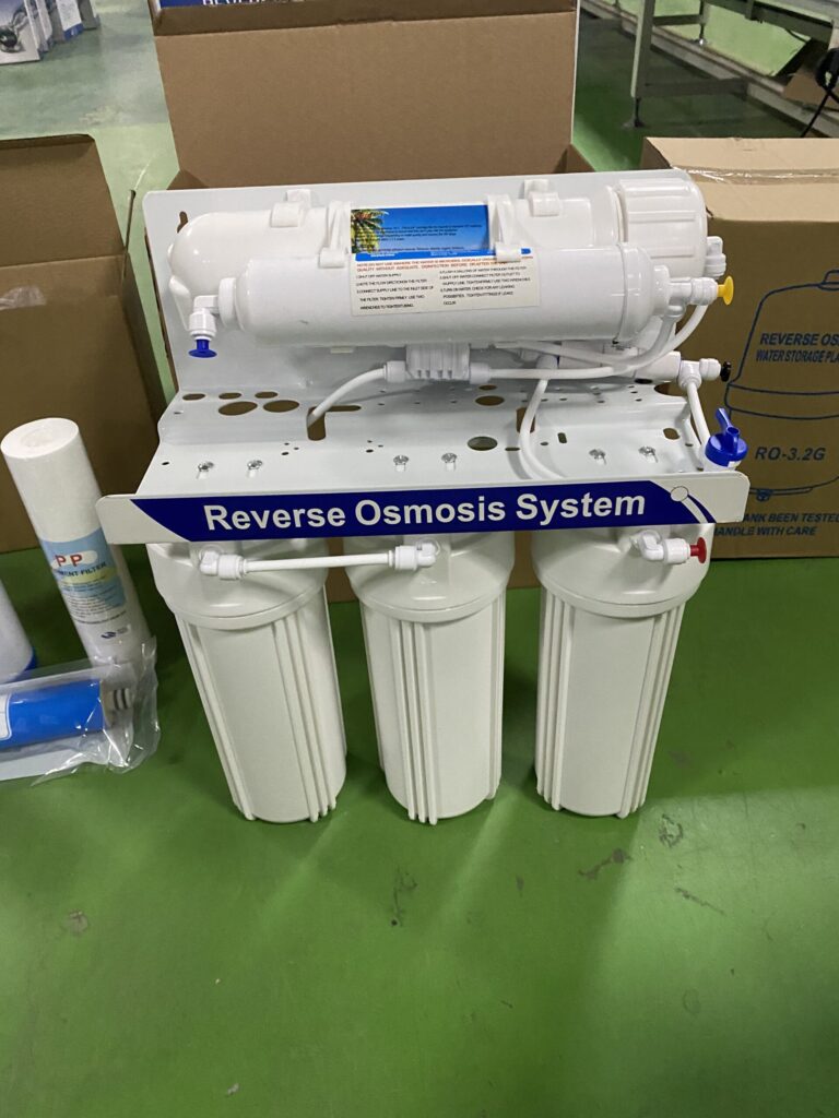 reverse osmosis water filter under sink without pump