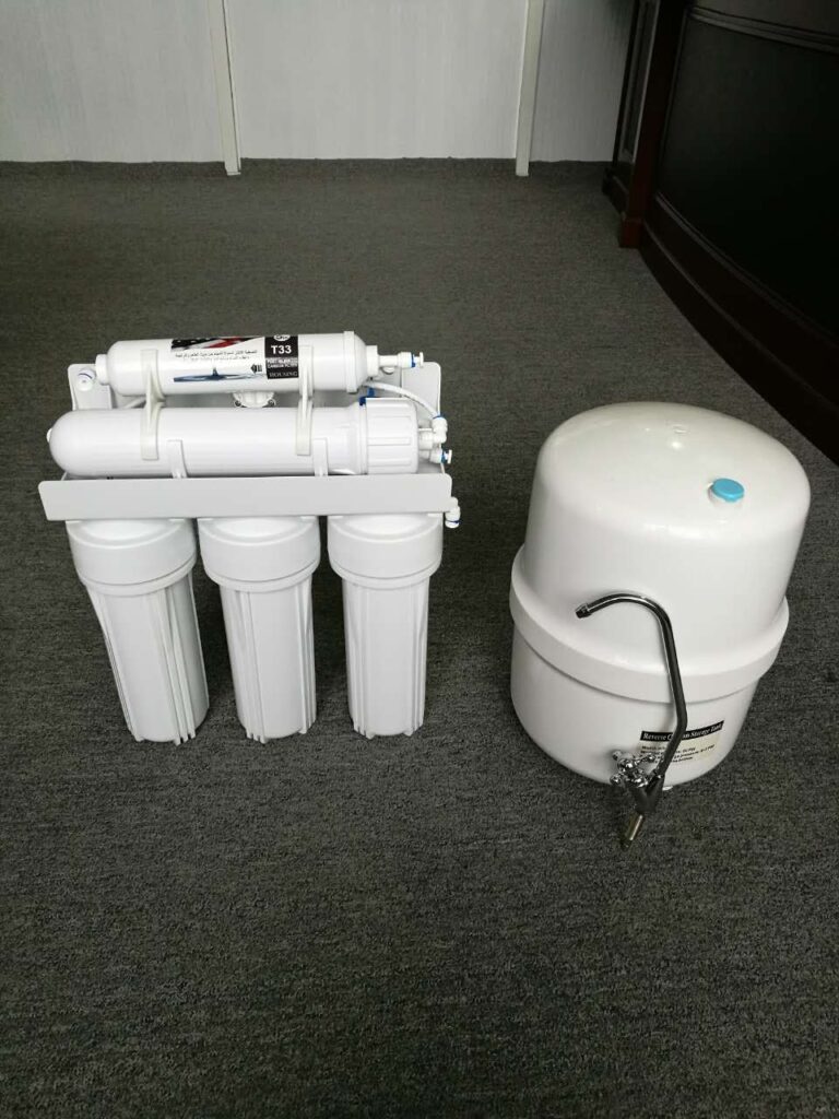 reverse osmosis water filter under sink without pump